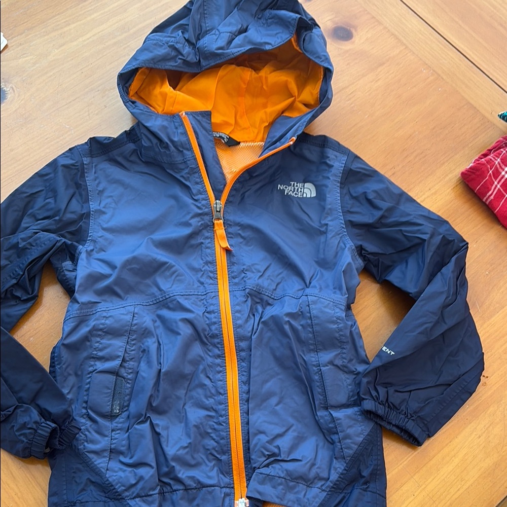 The North Face Navy and Orange Jacket